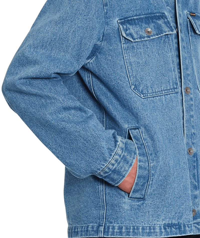 Volcom | Volcom Likeaton Jacket Denim  | Chaquetas, Men, Ropa | 
