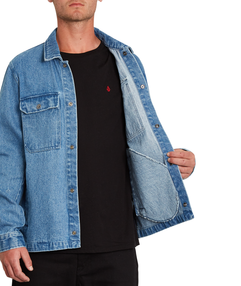 Volcom | Volcom Likeaton Jacket Denim  | Chaquetas, Men, Ropa | 