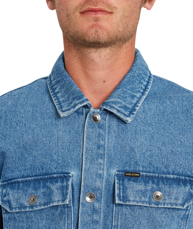 Volcom | Volcom Likeaton Jacket Denim  | Chaquetas, Men, Ropa | 