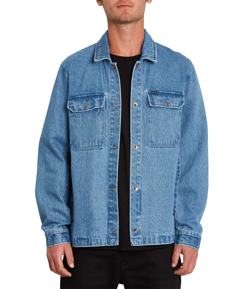 Volcom | Volcom Likeaton Jacket Denim  | Chaquetas, Men, Ropa | 