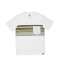 Volcom | Volcom Line Stack Hth Ss White  | Boys, Camisetas, Camisetas manga corta, Ropa | 