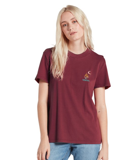 meistverkaufte Produkte | Volcom | Volcom Lock It Up Tee Bark Brown  | Camisetas, Camisetas manga corta, Ropa, Women | 