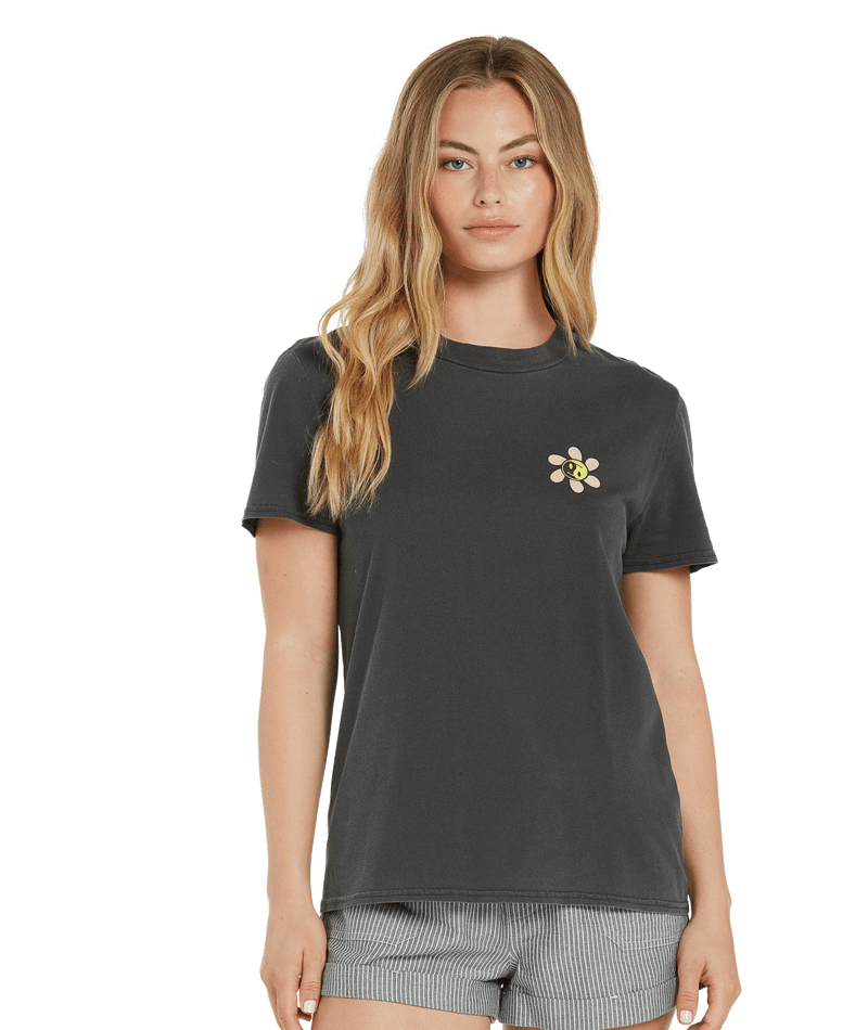 Volcom | Volcom Lock It Up Tee Black  | Camisetas, Camisetas manga corta, Ropa, Unisex, Women | 