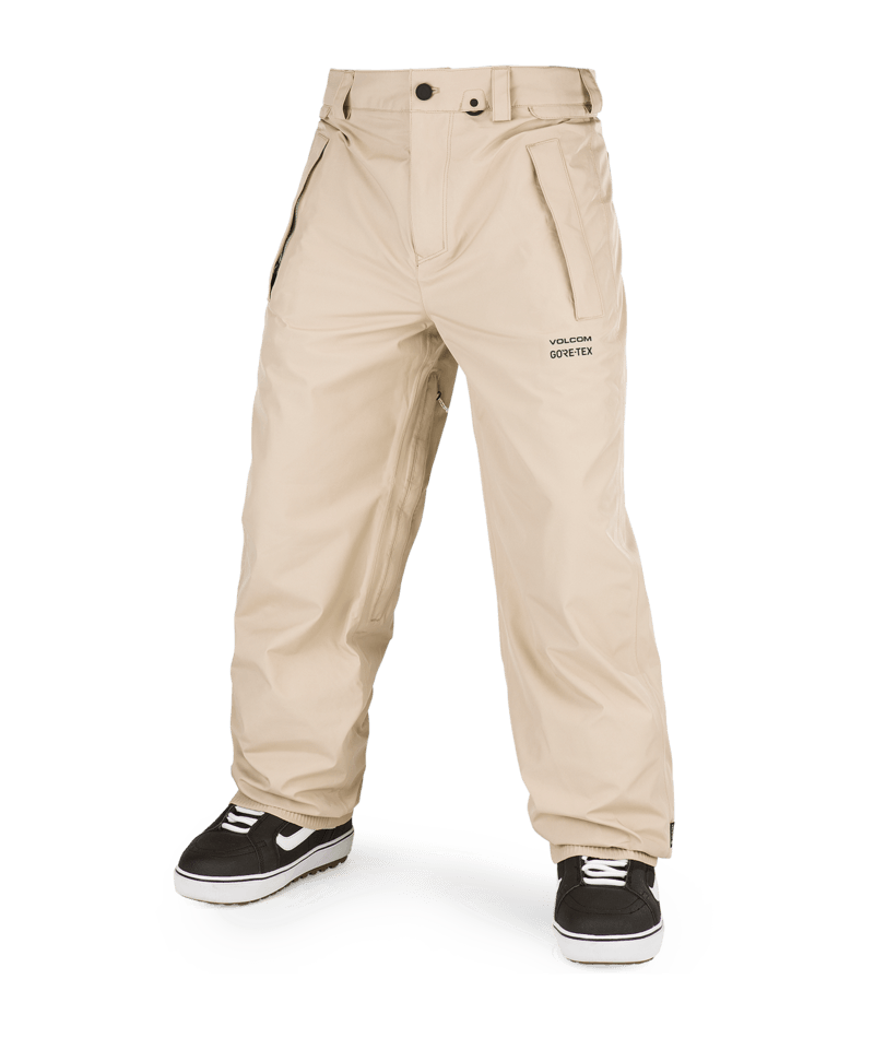 Volcom | Volcom Longo Gore-tex Pant Khaki  | Pantalones, Pantalones Nieve Hombre, Shell Technical, Snowboard, Unisex | 