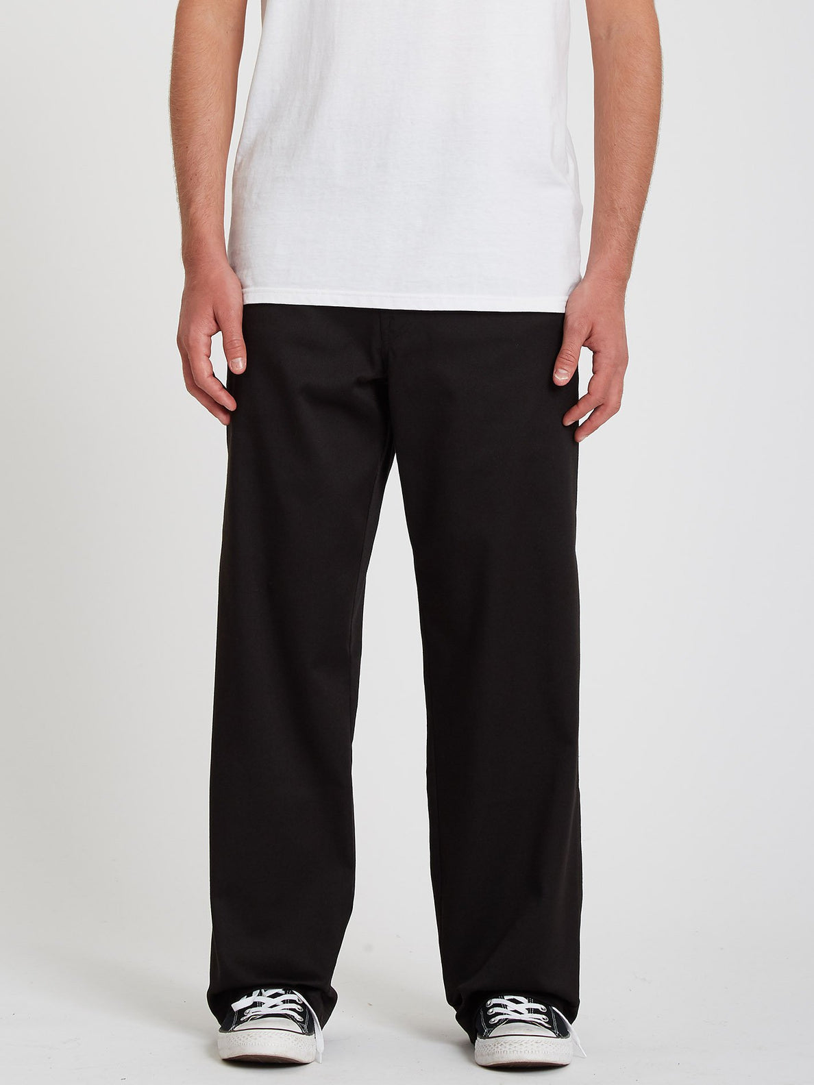 Volcom Loose Trucks Chino Pant Black | surfdevils.com