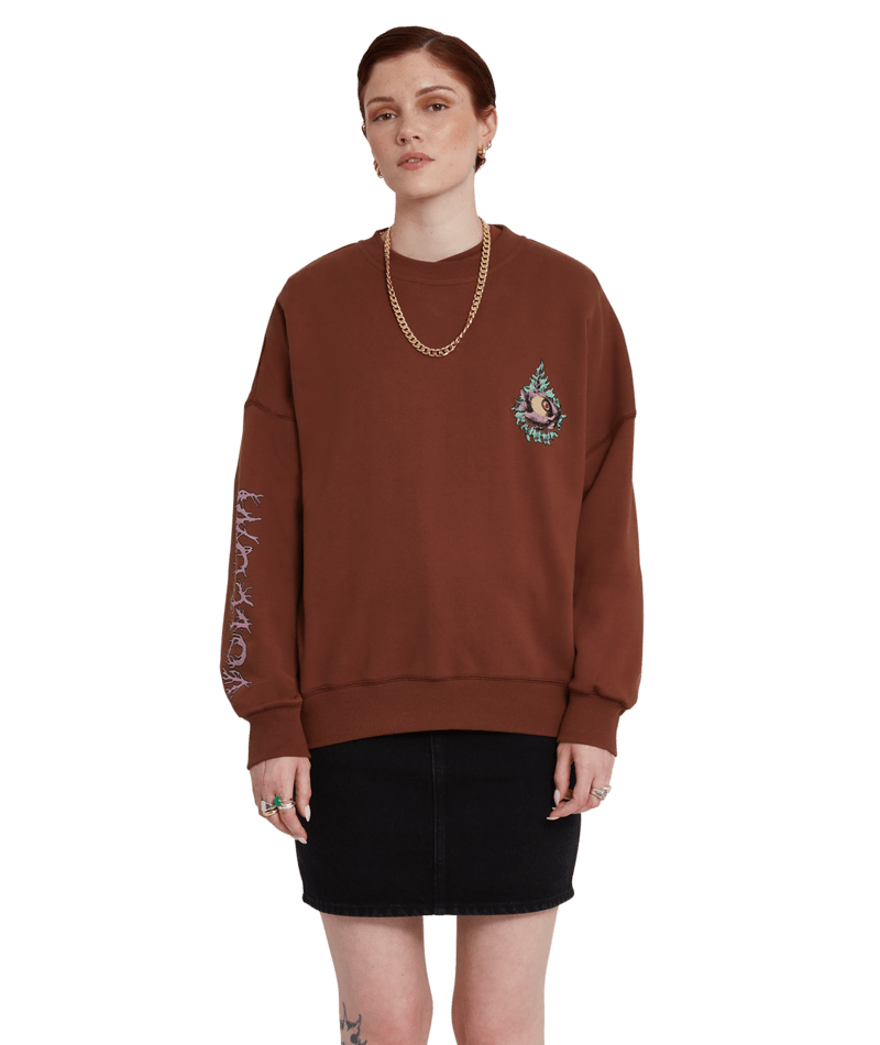 Volcom | Volcom Max Loeffler Fa Crew  | Ropa, Sudaderas, Sudaderas sin capucha, Women | 