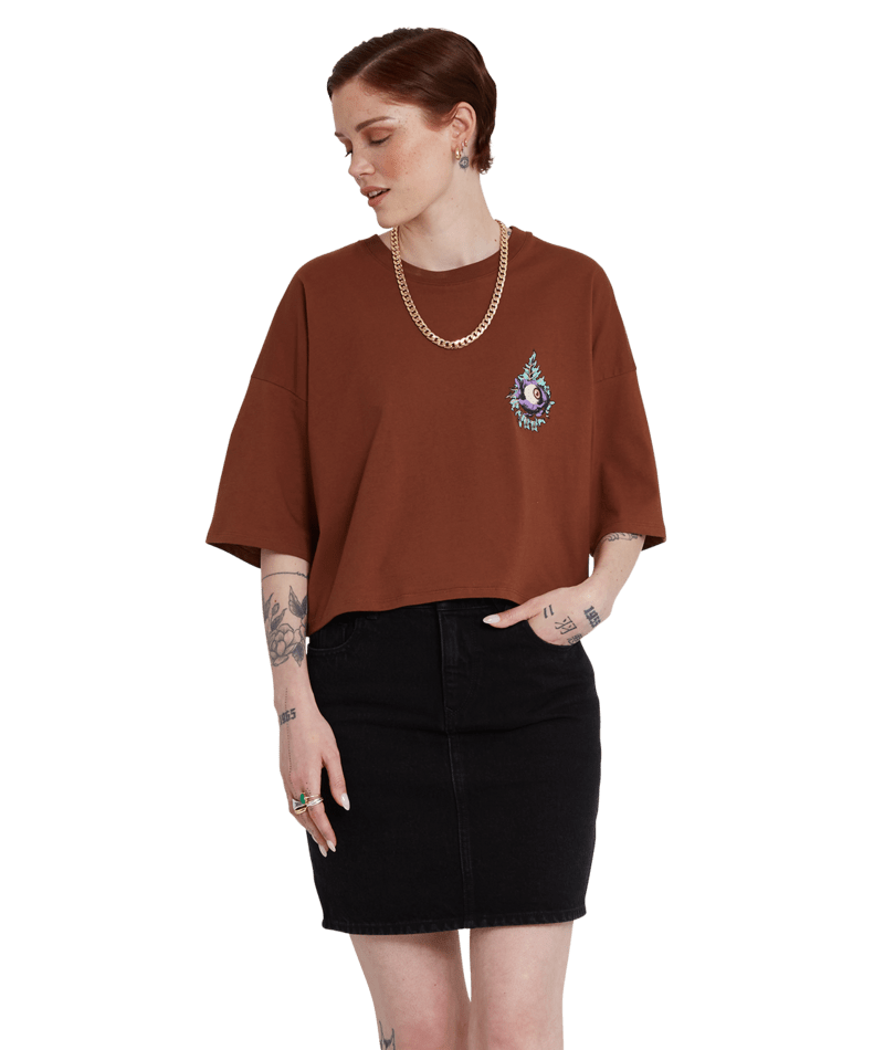 Volcom Max Loeffler Fa Ss Tee Brown | surfdevils.com