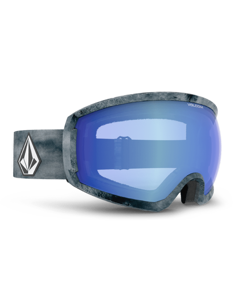 Volcom | Volcom Migrations Lagoon Tie-dye Blue Chrome  | Goggles, Snowboard, Unisex | 