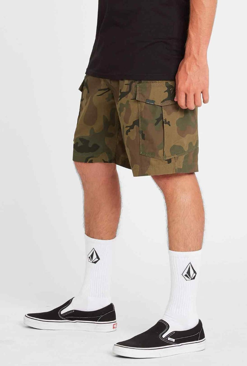 Volcom | Volcom Miterr III Cargo Short Camouflage  | Men, Pantalones, Pantalones cortos, Ropa | 