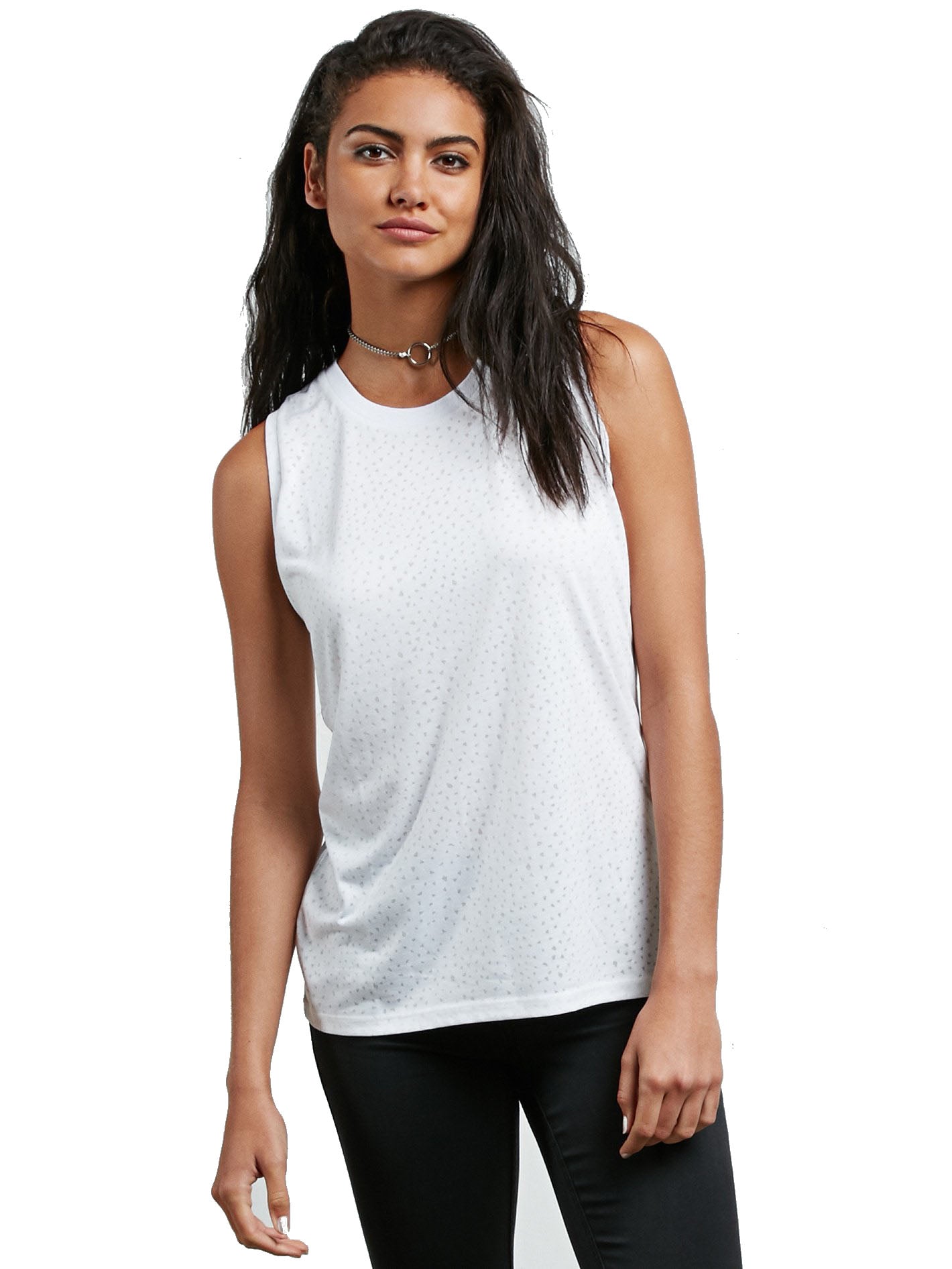 Volcom | Volcom Mix A Lot Tank White  | Camisetas, Camisetas manga corta, Ropa, Unisex, Women | 