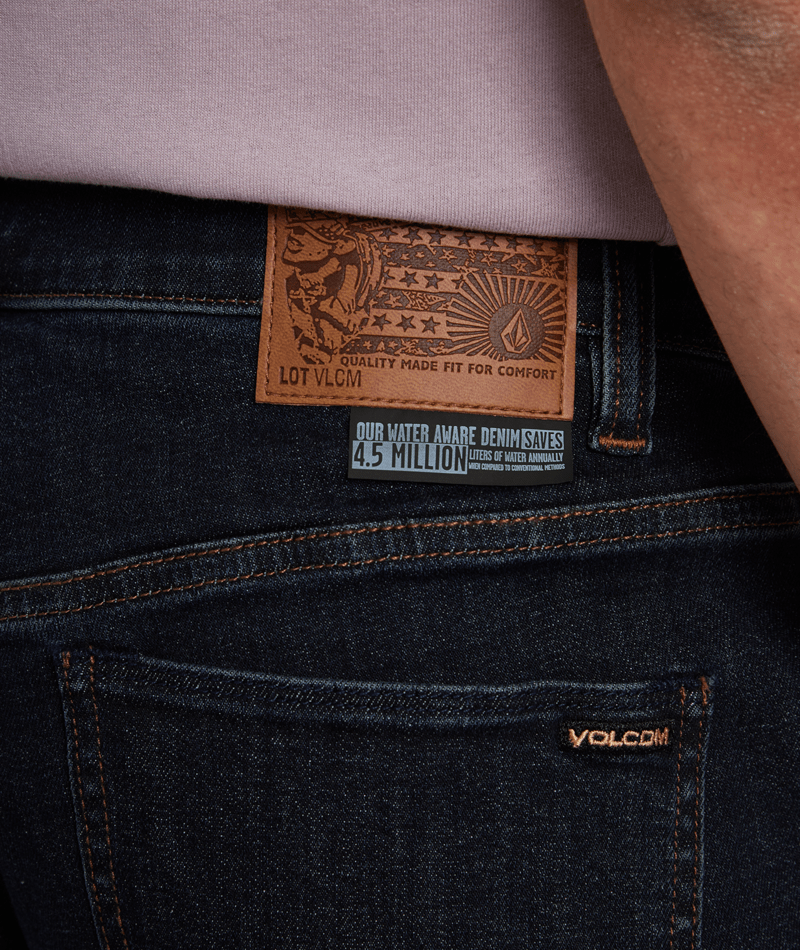 Volcom | Volcom Modown Denim Dirty Vintage Indigo  | Men, Pantalones, Ropa, Tejanos | 