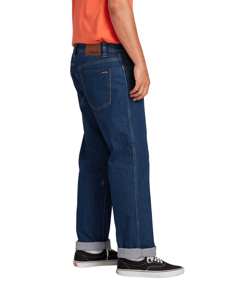 Volcom | Volcom Modown Denim Enzyme Dark Wash  | Men, Pantalones, Ropa, Tejanos, Unisex | 