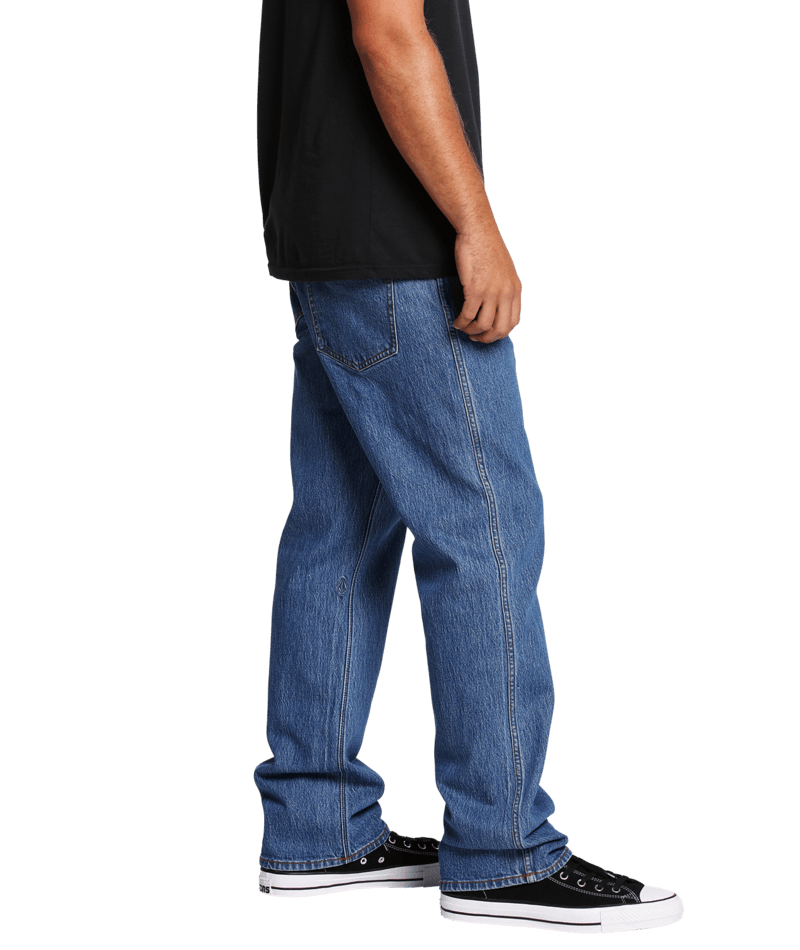 Volcom | Volcom Modown Denim Mid Marbled Indigo  | Men, Pantalones, Ropa, Tejanos | 