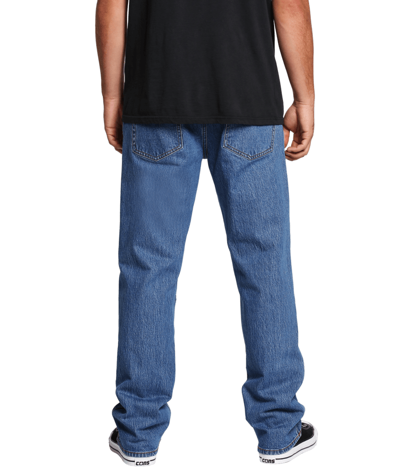 Volcom | Volcom Modown Denim Mid Marbled Indigo  | Men, Pantalones, Ropa, Tejanos | 