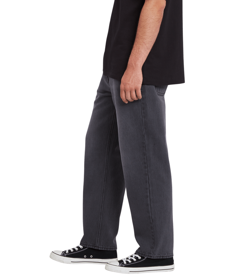Volcom | Volcom Modown Tapered Denim Fade To Black  | Men, Pantalones, Ropa, Tejanos | 