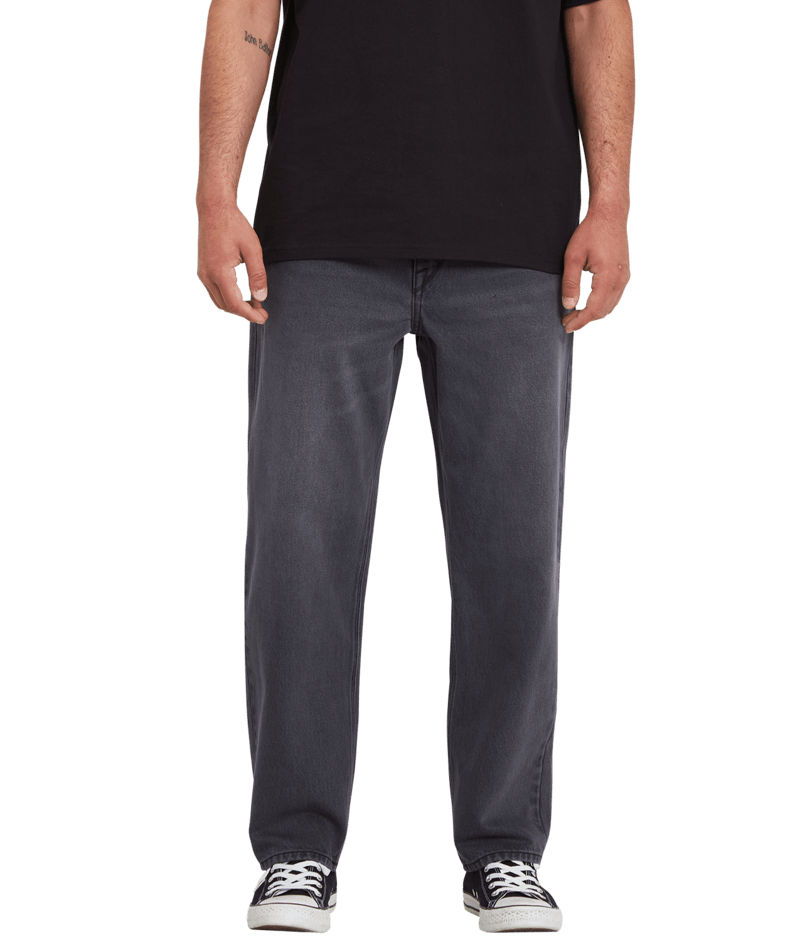Volcom | Volcom Modown Tapered Denim Fade To Black  | Men, Pantalones, Ropa, Tejanos | 