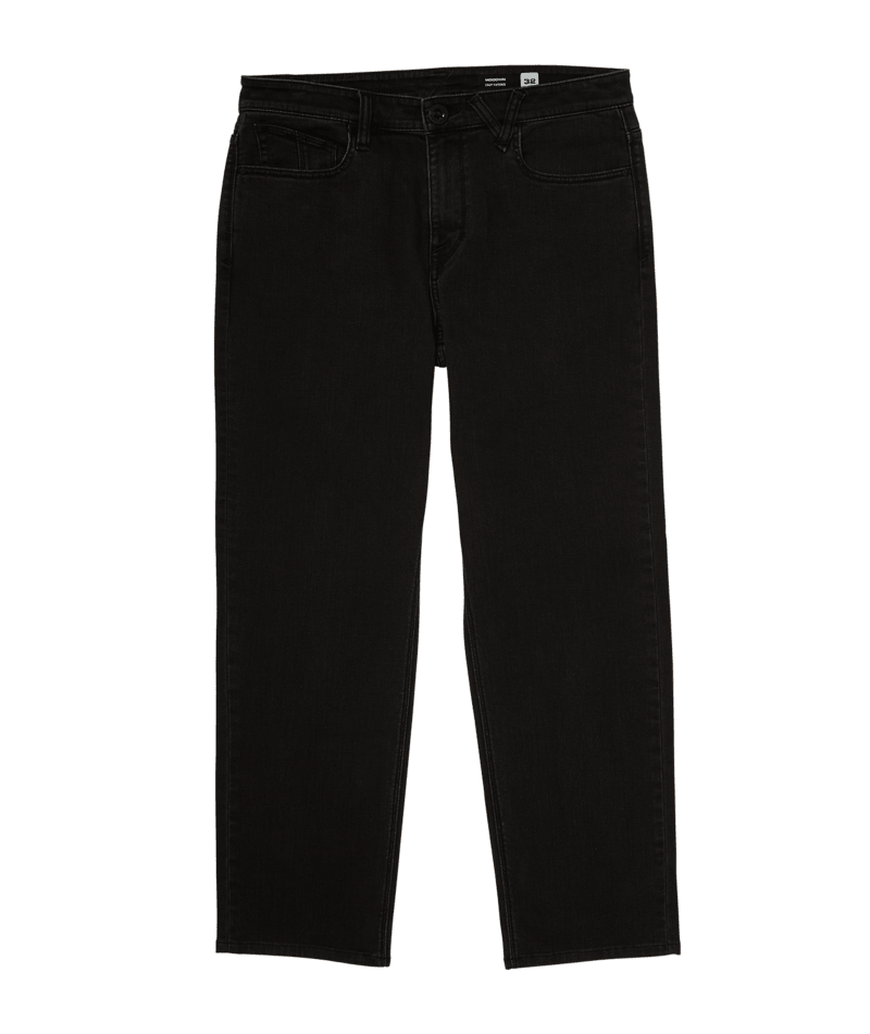 Volcom Modown Tapered Denim Ink Black | Pantalones Tejanos | Todos los pantalones de hombre | Volcom Shop | surfdevils.com