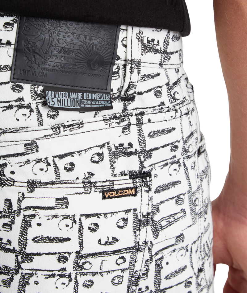 Volcom | Volcom Modown Tapered Denim Prt-print  | Men, Pantalones, Ropa, Tejanos, Unisex | 
