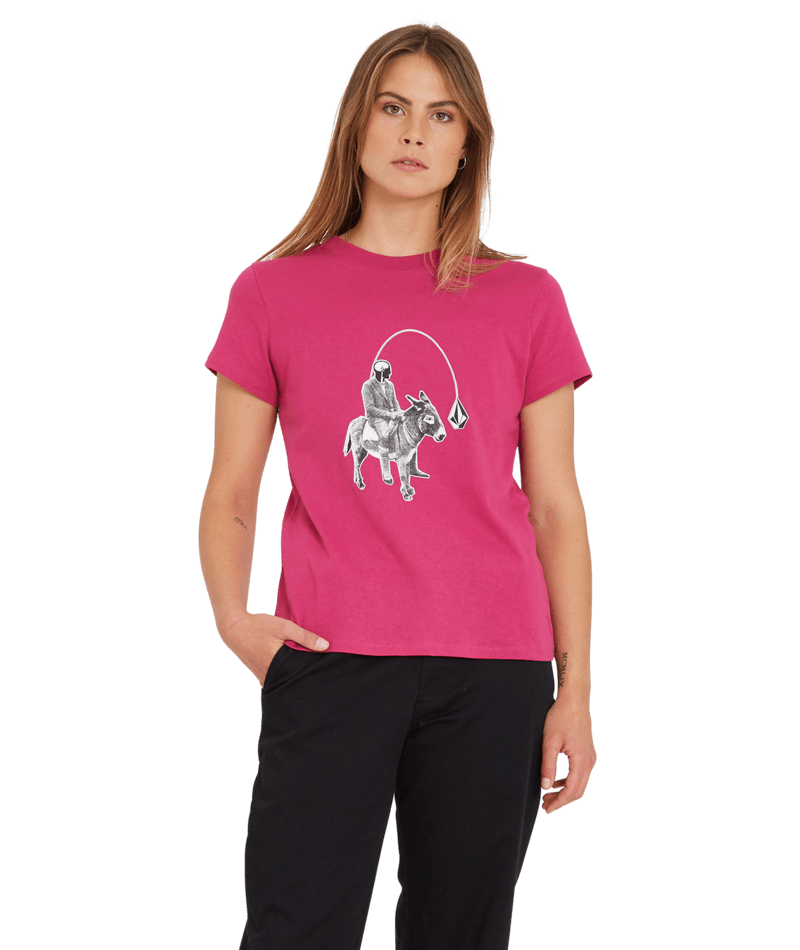 Volcom Oldees Tee Acai | Camisetas manga corta de mujer | Volcom Shop | surfdevils.com