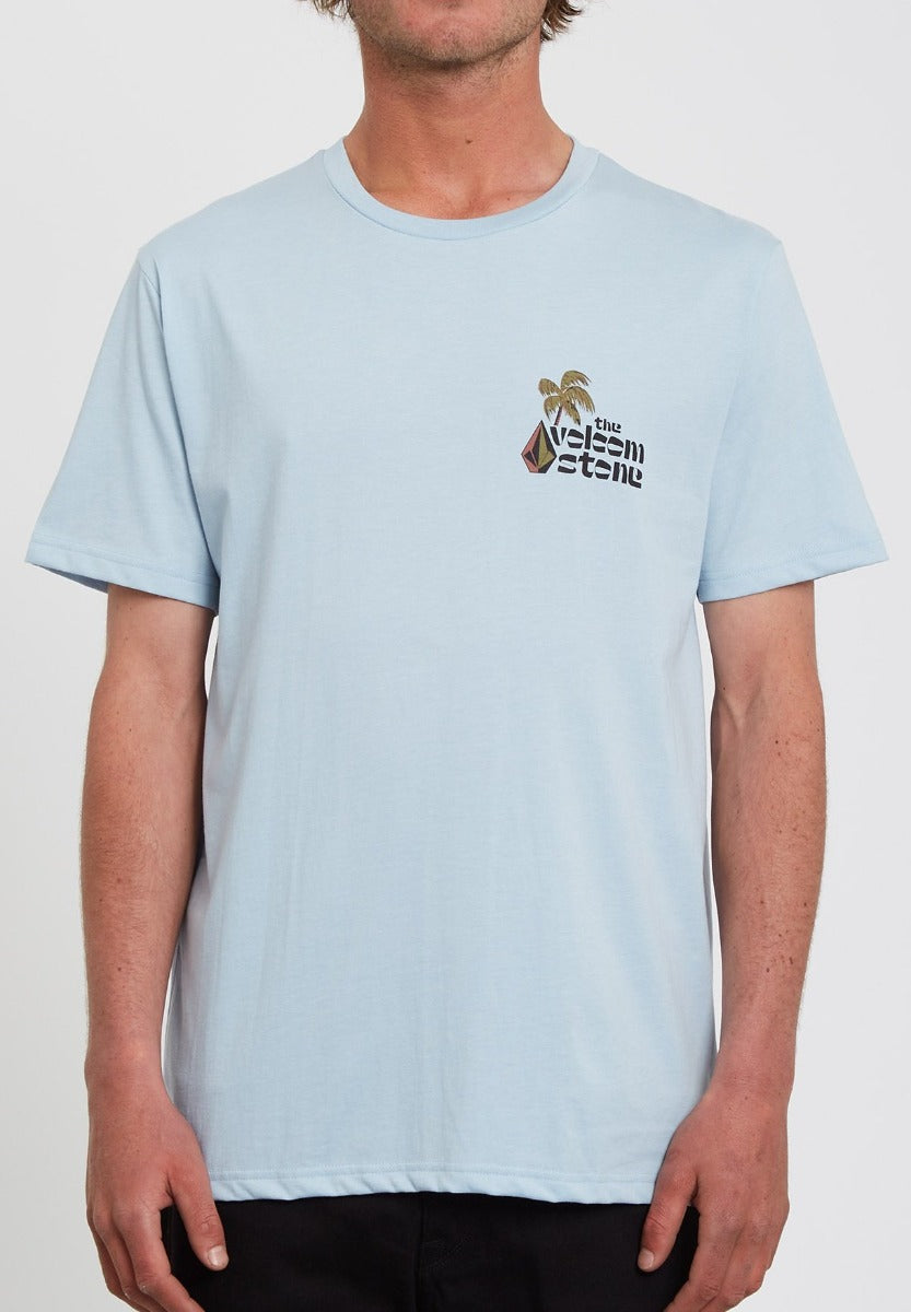 Volcom | Volcom Paradise Heather Cali Blue Heather  | Camisetas, Camisetas manga corta, Men, Ropa, Unisex | 