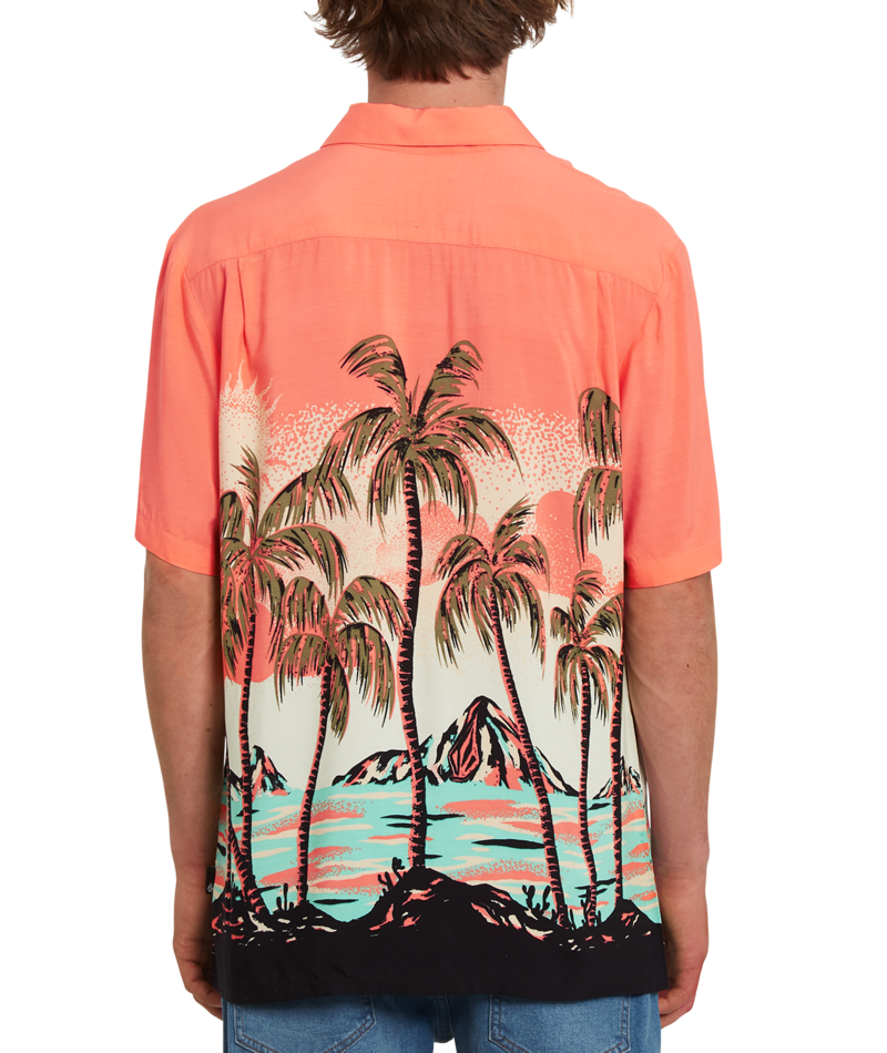 Volcom | Volcom Parodice Ss Living Coral  | Camisas, Camisas manga corta, Men, Ropa | 