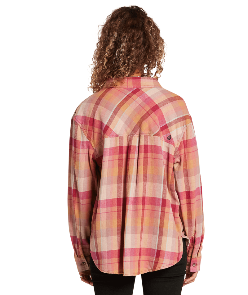 Volcom | Volcom Plaid To Meet U Ls Auburn  | Camisas, Camisas manga larga, Ropa, Women | 