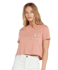 Volcom | Volcom Pocket Dial Tee Light Mauve  | Camisetas, Camisetas manga corta, Ropa, Women | 