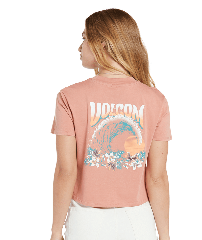 Volcom | Volcom Pocket Dial Tee Light Mauve  | Camisetas, Camisetas manga corta, Ropa, Women | 