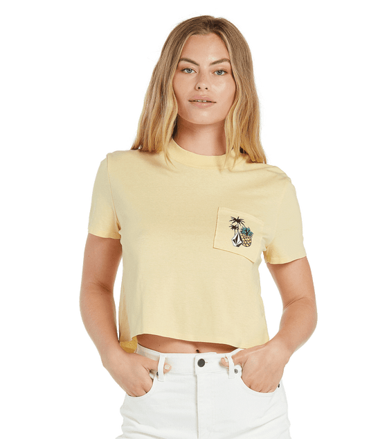 Prodotti più venduti | Volcom | Volcom Pocket Dial Tee Wheat  | Camisetas, Camisetas manga corta, Ropa, Women | 