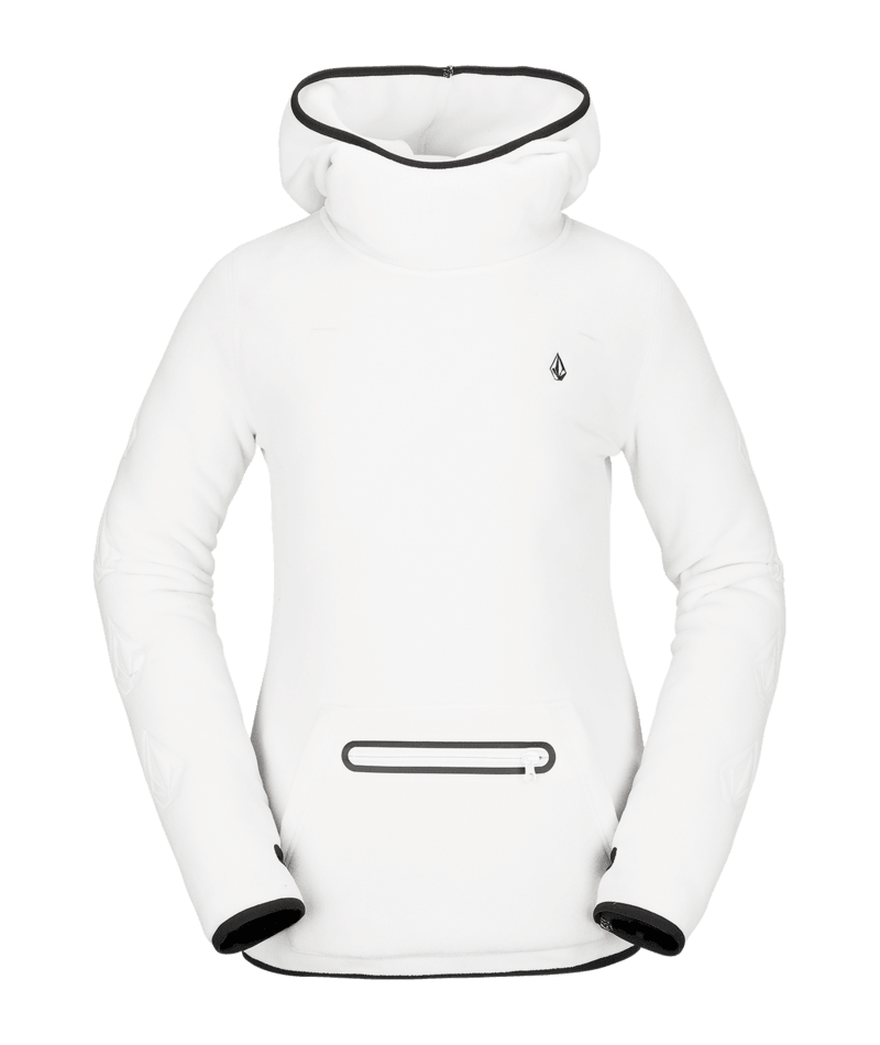 Volcom | Volcom Polartec Mid Hoody Bone  | Ropa, Snowboard, Sudaderas, Sudaderas con capucha, Sudaderas Snowboard, Unisex, Women | 