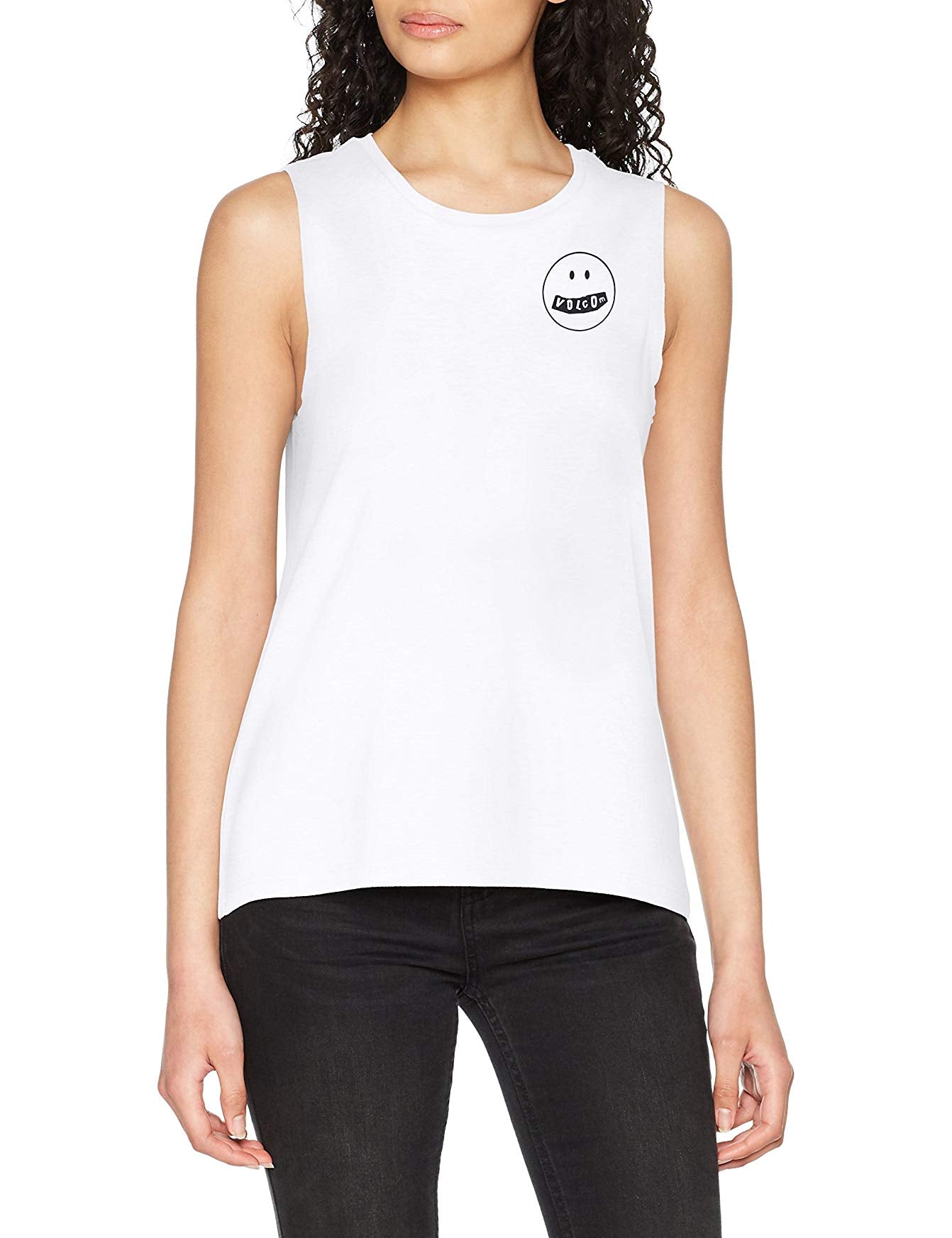 Volcom | Volcom Pure Stoke Tank White  | Camisetas, Camisetas manga corta, Ropa, Women | 