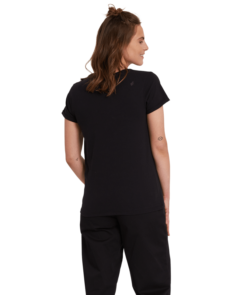 Volcom | Volcom Radical Daze Tee Black  | Camisetas, Camisetas manga corta, Ropa, Unisex, Women | 