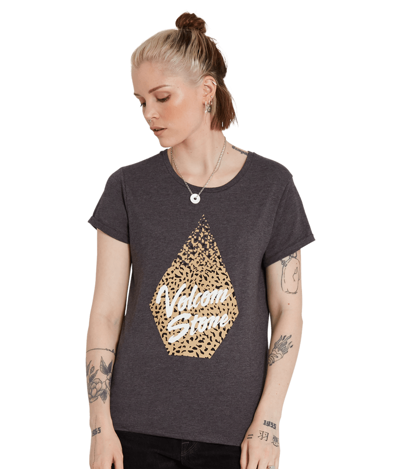 Volcom | Volcom Radical Daze Tee Charcoal  | Camisetas, Camisetas manga corta, Ropa, Unisex, Women | 