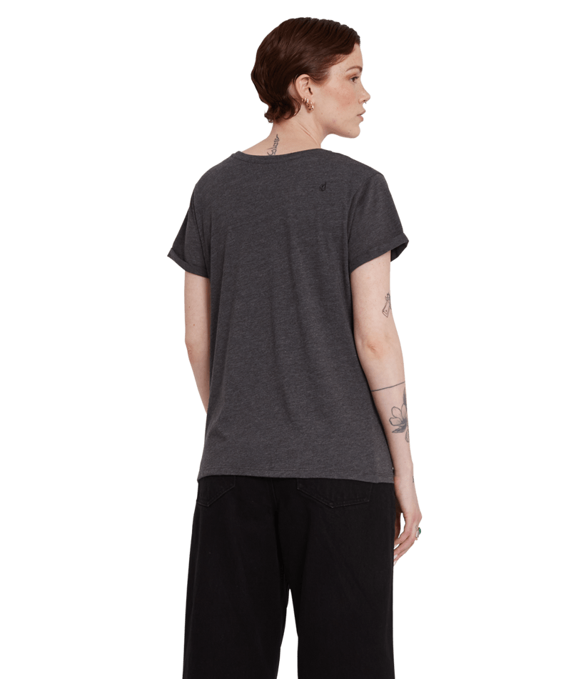 Volcom | Volcom Radical Daze Tee Charcoal  | Camisetas, Camisetas manga corta, Ropa, Unisex, Women | 