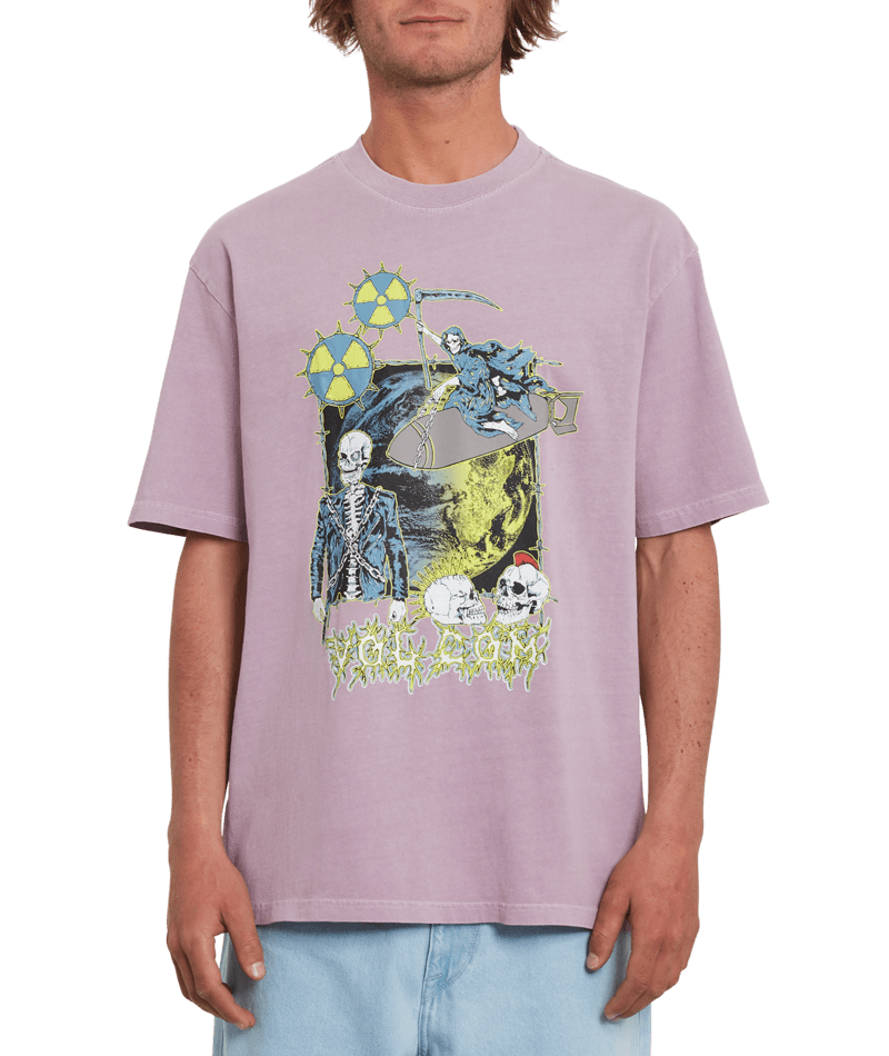 Volcom | Volcom Richard French 2 Fa Gd Lse Ss Nirvana  | Camisetas, Camisetas manga corta, Men, Ropa | 