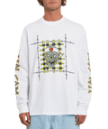 Volcom | Volcom Richard French Fa Gd Lse Ls White  | Camisetas, Camisetas manga larga, Men, Ropa | 