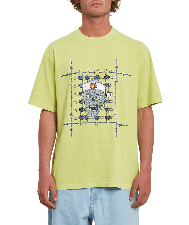 Volcom | Volcom Richard French Fa Gd Lse Ss Limeade  | Camisetas, Camisetas manga corta, Men, Ropa | 