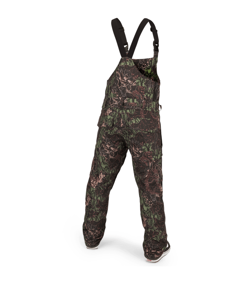 Volcom | Volcom Roan Bib Overall Woodland Camo  | Pantalones, Pantalones Nieve Hombre, Shell Technical, Snowboard, Unisex | 