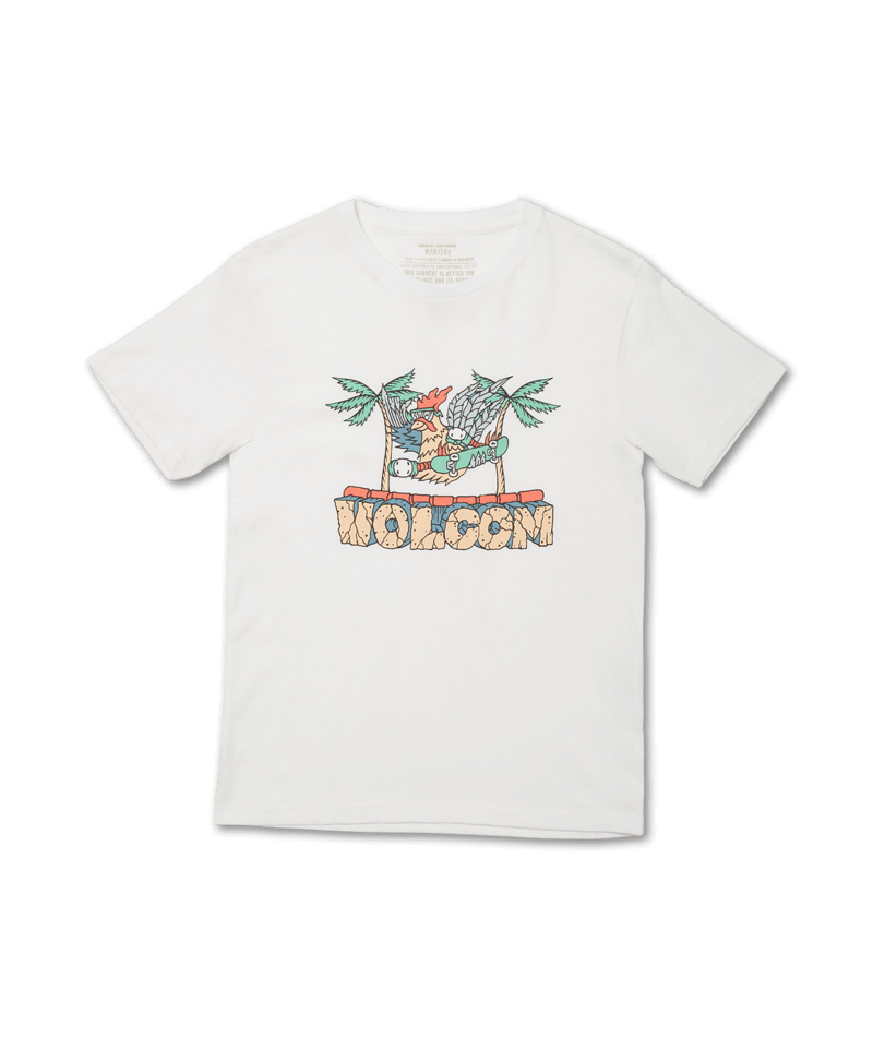 Volcom | Volcom Roosting Bsc Ss White  | Boys, Camisetas, Camisetas manga corta, Ropa, Unisex | 