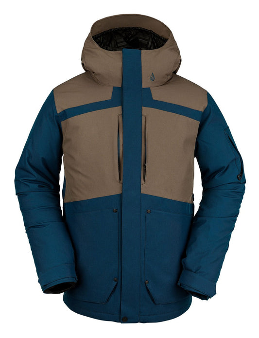 Volcom | Volcom Scortch Insulated Jacket Blue  | Chaquetas, Chaquetas Nieve Hombre, Men, Snowboard, Unisex | 