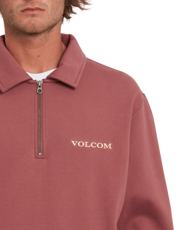 Volcom | Volcom Serum Crew Rose Brown  | Men, Ropa, Sudaderas, Sudaderas sin capucha, Unisex | 