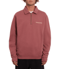 Volcom | Volcom Serum Crew Rose Brown  | Men, Ropa, Sudaderas, Sudaderas sin capucha, Unisex | 