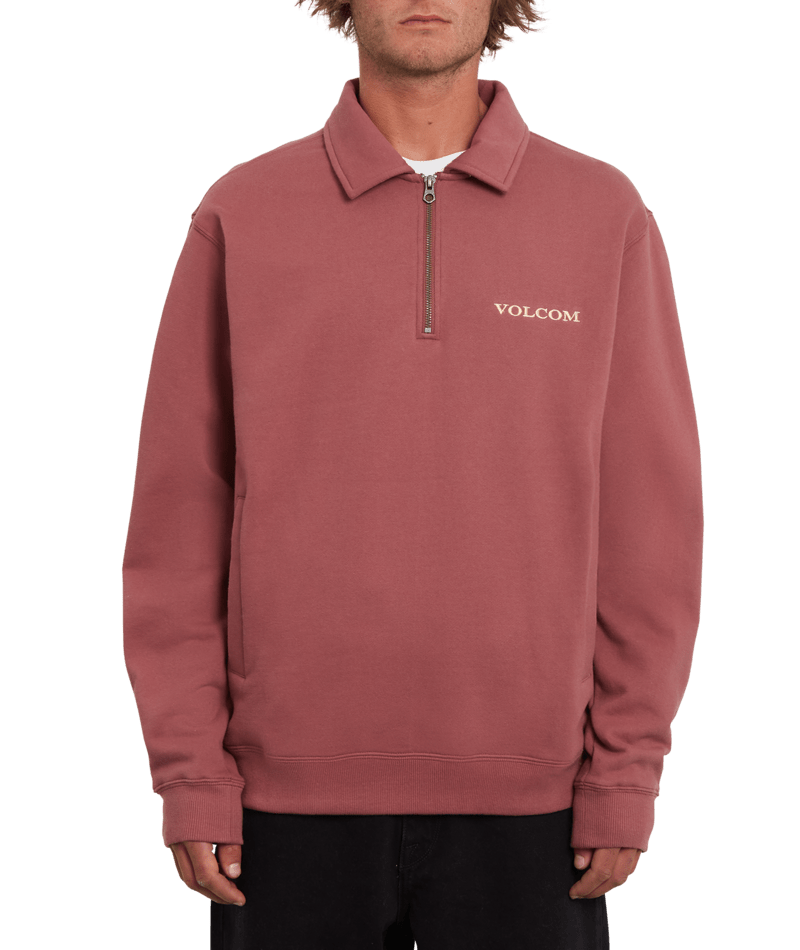 Volcom | Volcom Serum Crew Rose Brown  | Men, Ropa, Sudaderas, Sudaderas sin capucha, Unisex | 