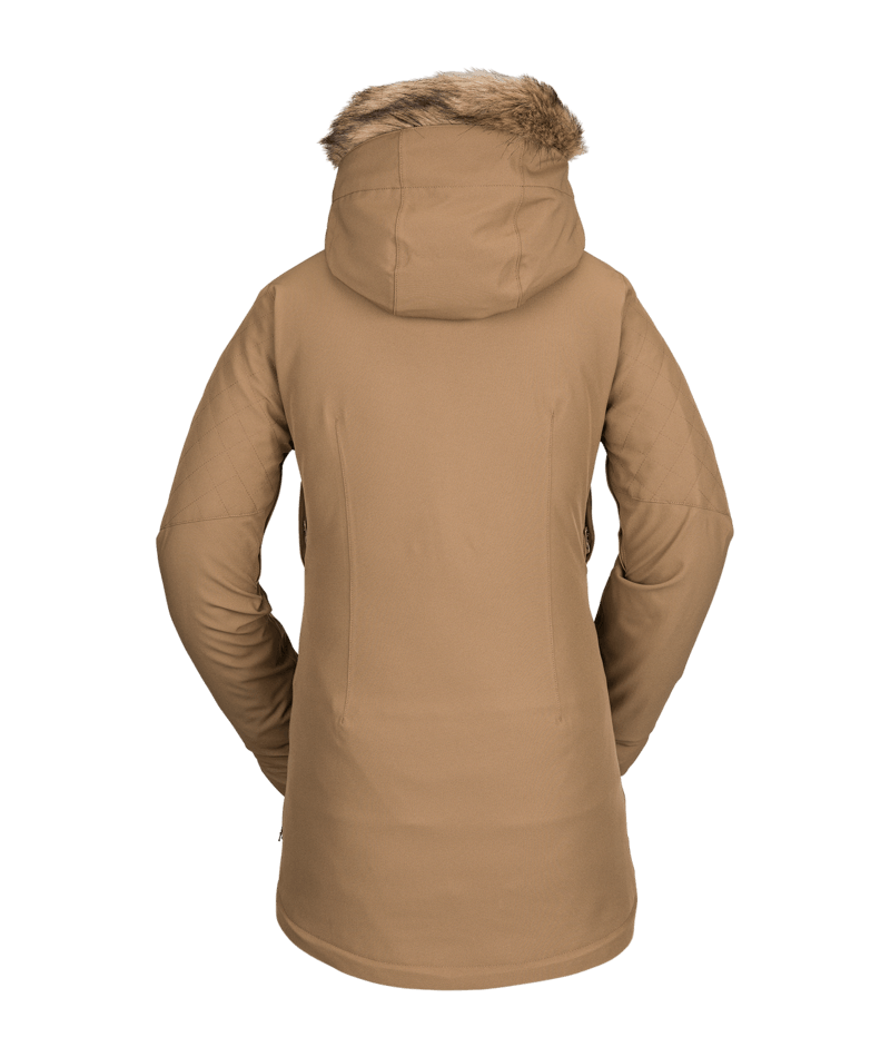 Volcom | Volcom Shadow Ins Jacket Coffee  | Chaquetas Nieve Mujer, Insulated Technical, Snowboard, Unisex | 