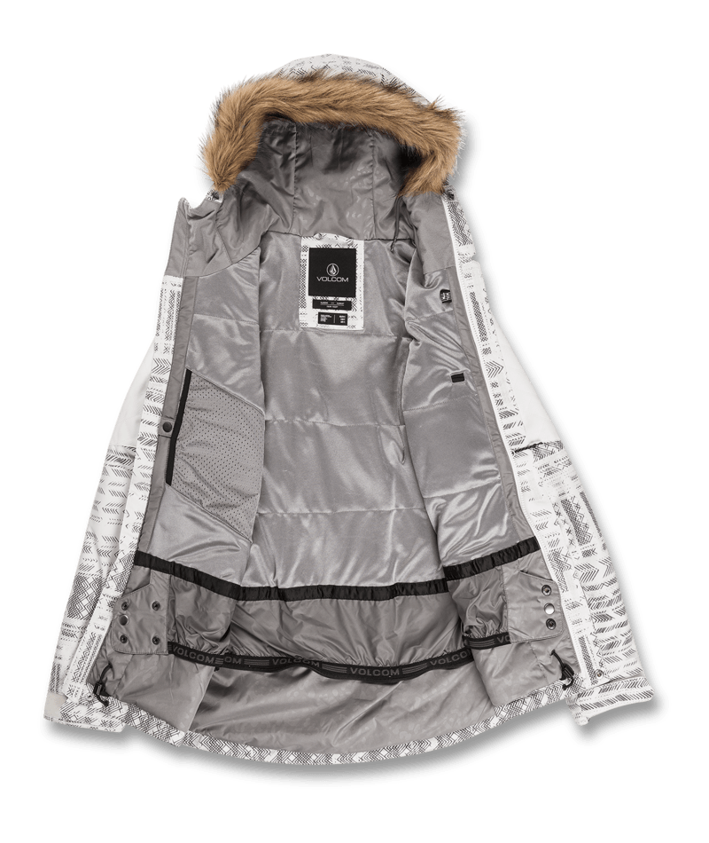 Volcom | Volcom Shadow Ins Jacket Stone  | Chaquetas Nieve Mujer, Insulated Technical, Snowboard, Unisex | 