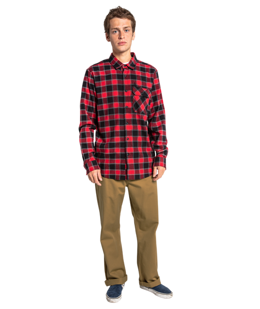 Prodotti più venduti | Volcom | Volcom Shadows Flannel Ls Black  | Camisas, Camisas manga larga, Men, Ropa | 