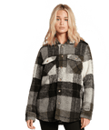 Volcom | Volcom Silent Sherpa Jacket Grey  | Chaquetas, Chaquetas Calle, Chaquetas Light, Ropa, Unisex, Women | 