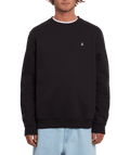 Volcom | Volcom Single Stone Crew  | Men, Ropa, Sudaderas, Sudaderas sin capucha, Unisex | 