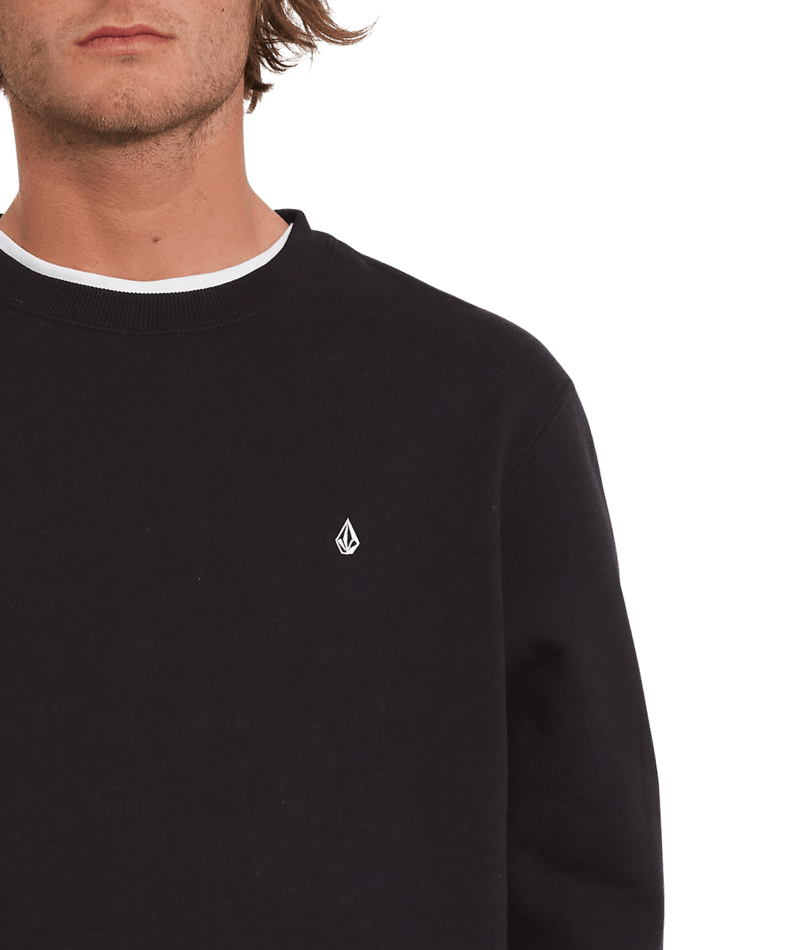 Volcom | Volcom Single Stone Crew  | Men, Ropa, Sudaderas, Sudaderas sin capucha, Unisex | 