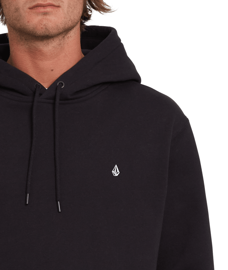 Volcom | Volcom Single Stone Po Black  | Men, Ropa, Sudaderas, Sudaderas con capucha, Unisex | 
